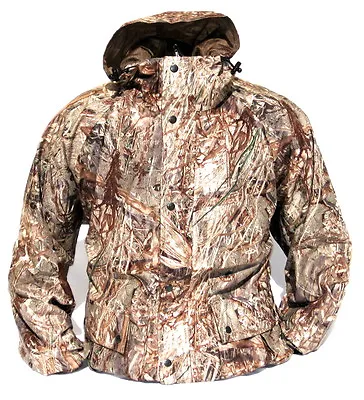 CABELA'S Men's Mossy Oak DUCK BLIND Waterfowl Waterproof Quiet Hunting Jacket • $179