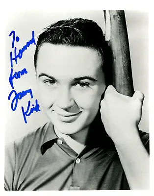 Autographed 8x10 Photo Walt Disney Actor Tommy Kirk In Shaggy D.A. Old Yeller • $19.99