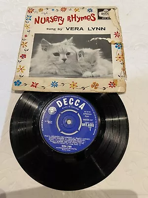 VERA LYNN NURSERY RHYMES  1959 Decca 45 Rpm • $6.31