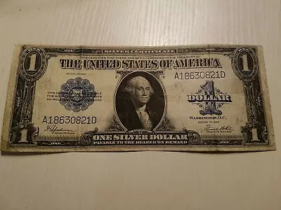 1923 Dollar Silver Certificate 'Horse Blaket' Notes Set Of 2 • $100