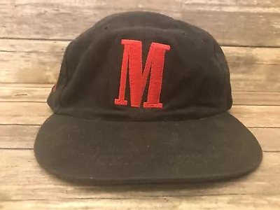 Vintage Marlboro Cigarettes Mens Black Trucker Hat Rare Strapback Cap Horse Logo • $67.43
