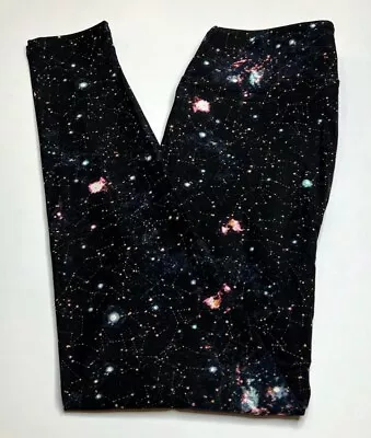 NEW LuLaRoe OS Leggings STARS SPACE Galaxy Astronomy Dream Night Celestial Sky • $19.50