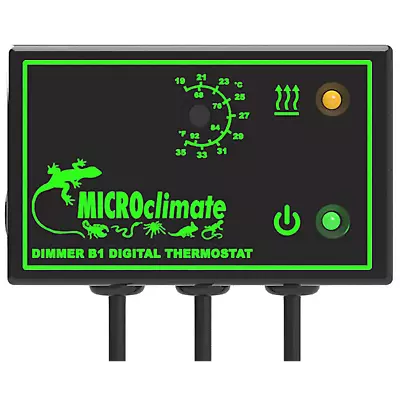 Microclimate Dimmer B1 Thermostat Black 600w • £54.79