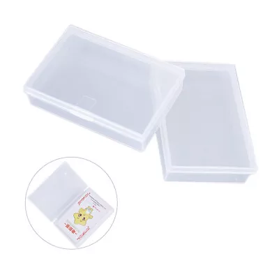 2PCS Plastic Box Playing Cards Container Storage Case Poker Game Card  DDA:da • £3.91