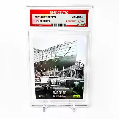 RMS CELTIC Under Construction 2023 GleeBeeCo Holo Card #RMD9-L /49 • $69