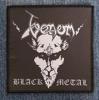 Venom Black Metal Sublimated Printed Patch | English Heavy Metal Music Band Logo • $6.99