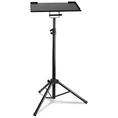 Portable Projector Laptop Stand Table Tripod Height Adjustable Stand 760-1305cm • £34.95