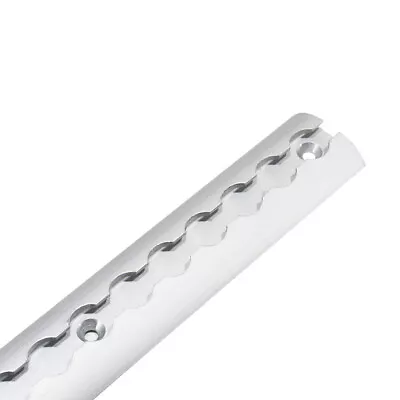 Pit Posse 4ft L Track Tie Down Rail Heavy-Duty Aluminum S Track Rounded (Silver) • $36.95