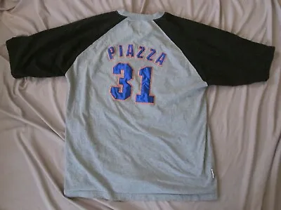 Mike Piazza Vintage Mirage Mets T Shirt Xl • $16