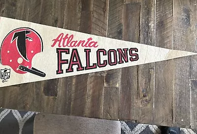 1967 Atlanta Falcons Pennant - Vintage Atlanta Falcons Football Felt Pennant • $10