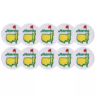 10 Pcs Masters Golf Agusta Tournament Size 3.0 X3.0  Embroidered Iron On Patch • $19.95