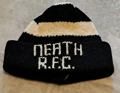 Neath Rfc Wooly Hat ( No Bobble ) Rugby Retro / Vintage Circa 1980 Supporters • £22.99