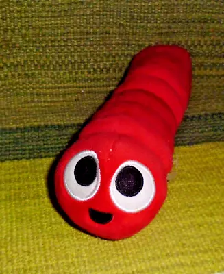 Slither.io Red Plush Worm Stuffed Animal Toy 8  • $14