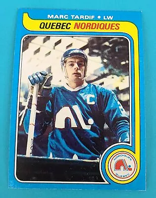 1979-80 Topps #108 Marc Tardif Quebec Nordiques HOCKEY Card K3 • $2.99