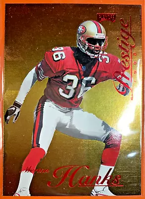 1998 Playoff Prestige Hobby Gold #26 Merton Hanks Serial#ed 25/25  49er's • $30