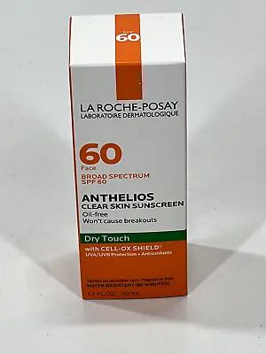 La Roche-Posay SPF 60 Face Anthelios Clear Skin Sunscreen | 1.7 Fl Oz - NEW • $18.99