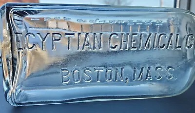 Antique Egyptian Chemical Co.  Embalming Fluid Bottle • $20