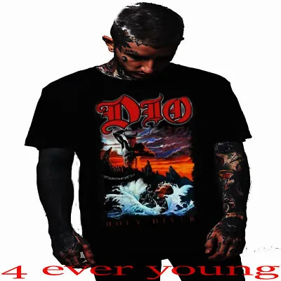 $11.69 • Buy Dio Holly Diver The Classic Rock Punk Rock  T Shirts 