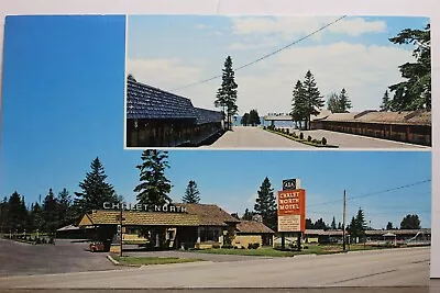 Michigan MI St Ignace Chalet North Motel Postcard Old Vintage Card View Standard • $0.50
