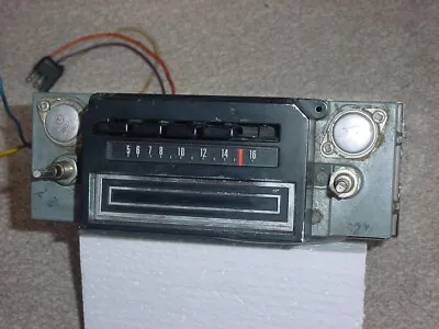 Vintage 68 1968 69 Ford Mustang AM Radio 8 Track Fastback Convertible 428 Cj 427 • $569.99