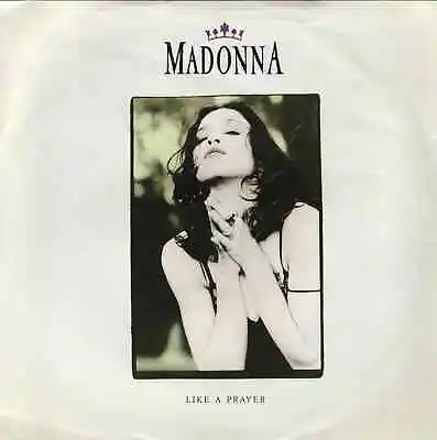 MADONNA - LIKE A PRAYER - PS - 80's - 7  VINYL • $8.62