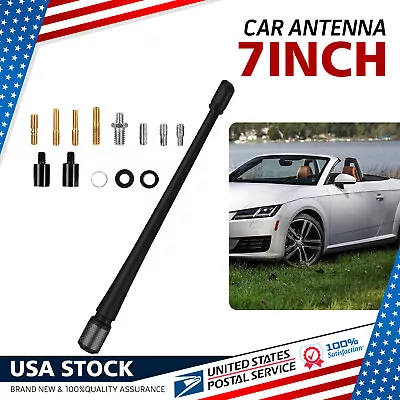 7  Short FM AM Mini Stubby Car Antenna Mast For Ford F150 & Super Duty Trucks • $10.99