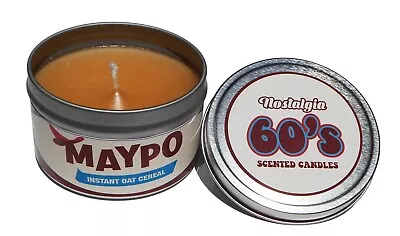 Nostalgic 1960s Maypo Maple Oatmeal Scented Candle. Cool Candle. Unique Gift. • $14.99