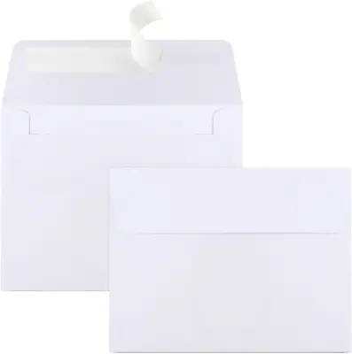 70 Packs Invitation Envelopes A2 Envelopes White Postcard Envelopes Envelopes • $12.10