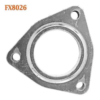 FX8026 Right Passenger Side Y Pipe Triangle Exhaust Flange W/ Gasket 2 1/2  2.5  • $14.66
