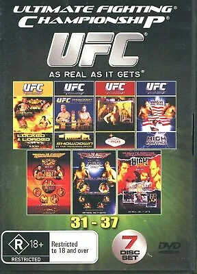 UFC The Ultimate Fighting Championship Volumes 31-37 7 DVD Set MMA NEW Un-Opened • $24.99