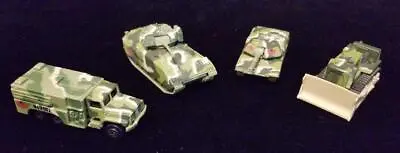 Maisto Diecast Lot Of 4 GI Joe Military Vehicles Loose Green Camoflage • $12.99