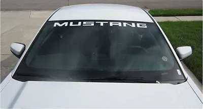 Ford Mustang Windshield Banner -94-98 99-04 05-09 10-14 Window Graphics • $24.99