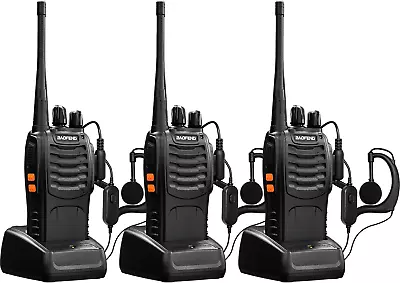 Baofeng Walkie Talkies Bf-888S Long Range Two-Way Radios For Adults Rechargeable • $58.85