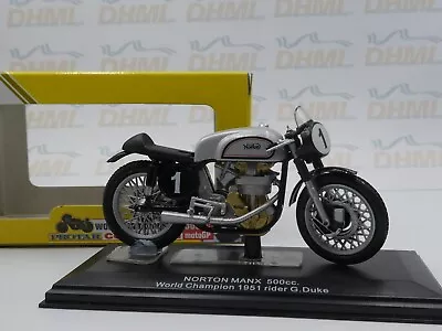 Protar 1:22 Geoff Duke Norton Manx 500cc World Champion 500cc 1951 • £25