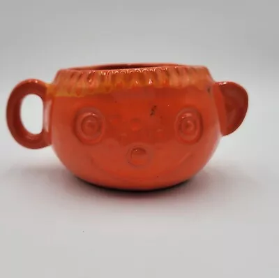 Pacific Stoneware Jean Ellsworth Child Face Orange People Lovers Mug • $18