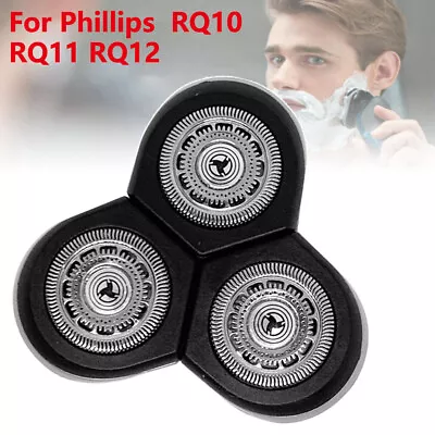 Triple Rotary Head For Phillips Philishave RQ12 Shaver New Senso Touch 3D • $23.66