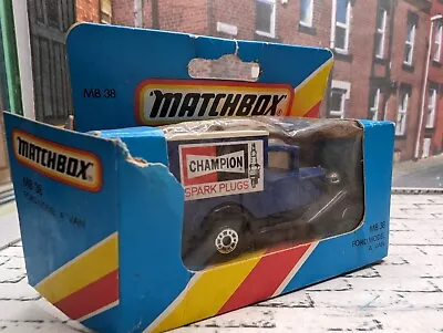 Matchbox Ford Model A Van #MB 38 Champion Livery • £2.99