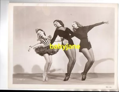 Margaret O'brien Cyd Charisse Karin Booth Org 8x10 Photo Ballet 1947 Unfin Dance • $24.99