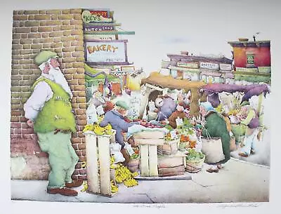 $600 • Buy Seymour Rosenthal, All Good People, Lithograph, Signed And Numbered In Pencil