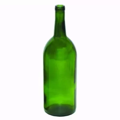 1.5 Liter Emerald Green Claret/Bordeaux Bottles 6 Wine Bottles Per Case For • $31.36