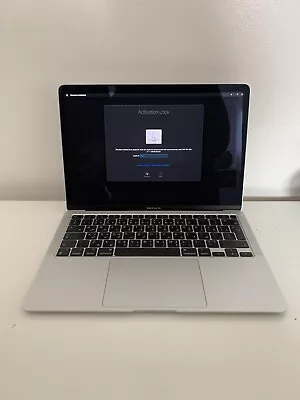 Apple MacBook Air M1 13.3  A2337 256GB 8gb RAM Silver - Faulty/Spares • £199