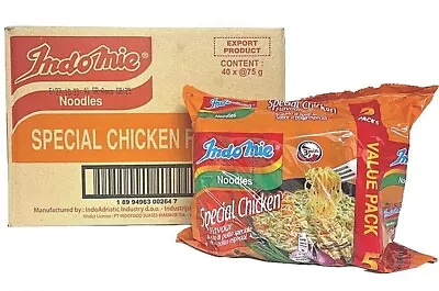 £21.99 • Buy IndoMie Special Chicken Flavour Instant Noodles Soup 75g (5 Or 40 Packs) HALAL