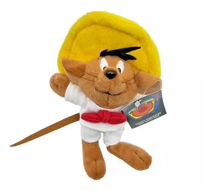 1999 Warner Bros Studios Looney Tunes Speedy Gonzales Mini Bean Bag Plush • $12