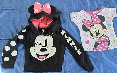 MINNIE MOUSE Hoodie And T Shirt 2t • $8