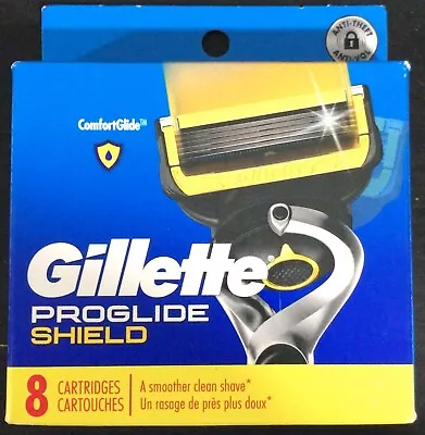 Gillette Proglide Shield Mens Razor Blade Refill Cartridges - 8 Count  (K5) • $22