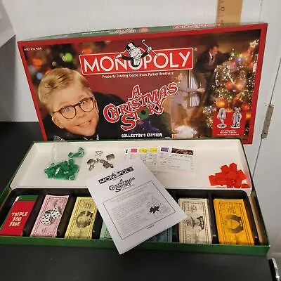 Parker Brothers Monopoly 2008 A Christmas Story Collector's Edition Board Game • $140