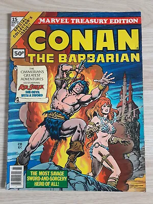 Marvel Treasury Edition #15 - Conan The Barbarian With Red Sonja (80 Pages) • £17.99