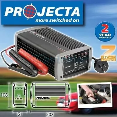 Projecta Ic1000 Battery Charger 12 Volt 10A Amp 12V 7 Stage Agm Deep Cycle New • $399.95