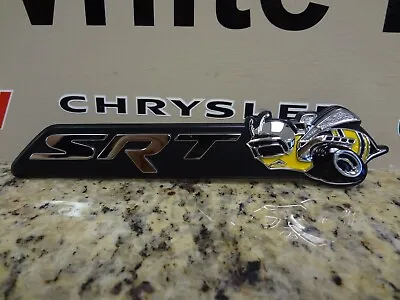 $75.77 • Buy 12-14 Dodge Charger New Superbee SRT SRT8 Grille Nameplate Emblem Mopar Oem