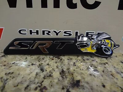 $75.77 • Buy 12-14 Dodge Charger New Superbee SRT SRT8 Grille Nameplate Emblem Mopar Oem